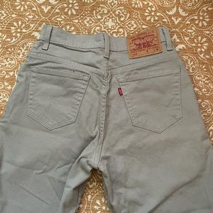 Relaxed Fit 550 Levi Green Jeans